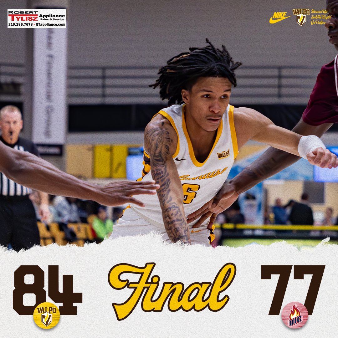 Valpo Basketball (@valpobasketball) on Twitter photo Big Time W ‼️ Beacons put out the Flames 🔥
<a href="/SchwiegerCooper/">Cooper Schwieger</a> led with 19 points and 9 rebounds. 4 Beacons in double figures ‼️
#BeaconUp #SeeTheLight #EverydayGrit Big Time W ‼️ Beacons put out the Flames 🔥
<a href="/SchwiegerCooper/">Cooper Schwieger</a> led with 19 points and 9 rebounds. 4 Beacons in double figures ‼️
#BeaconUp #SeeTheLight #EverydayGrit