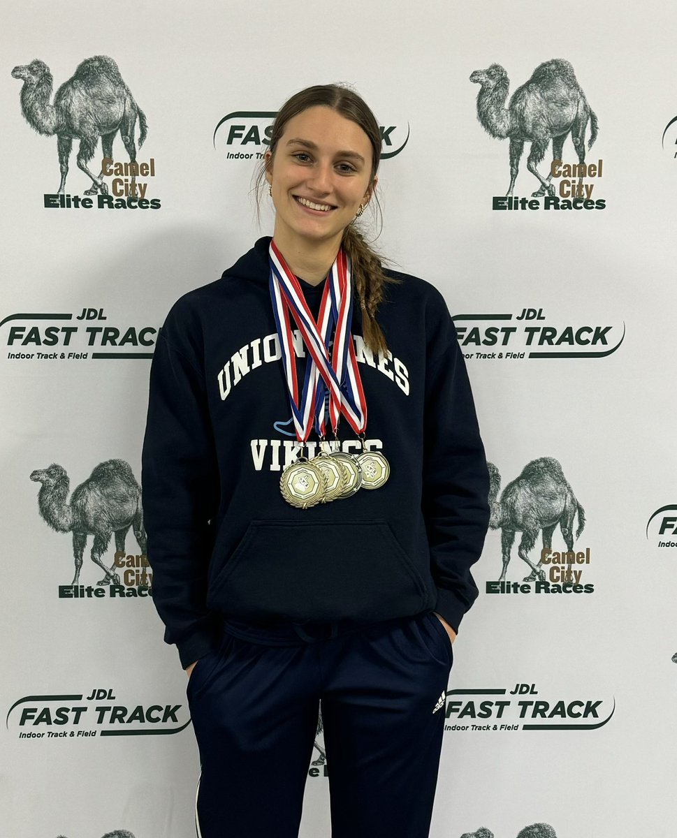 Not my best week, but helped my <a href="/unionpinesXCTF/">Union Pines XCTF</a> girls team bring home 2nd place in the Sandhills Athletic Conference Indoor Championships. 
🥇🥇🥈🥈
<a href="/UnionPinesHs/">Union Pines High School</a> <a href="/ThePilotNews/">The Pilot</a>  @NCRunners  <a href="/runologie/">Runologie</a>