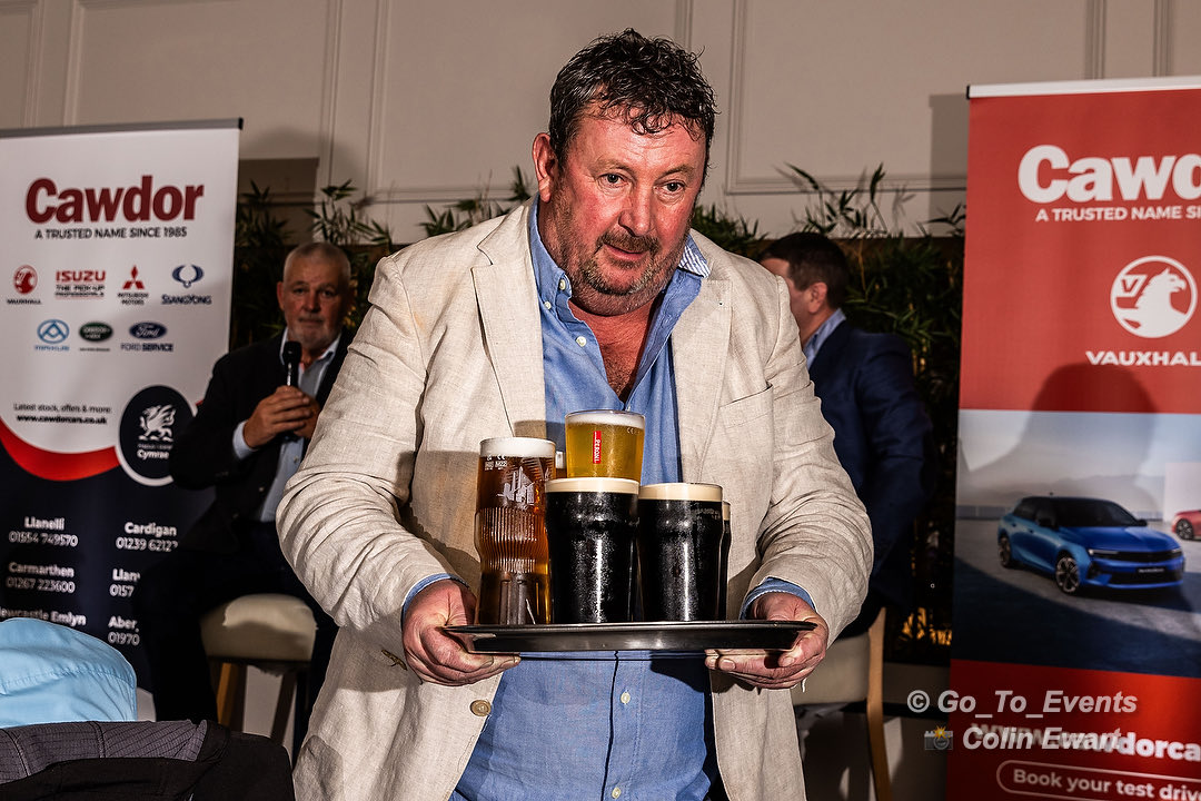 Some photos from tonight - 20 January  2024: <a href="/Go_To_Events/">GoToEvents</a> - Presents a evening with  Warren Gatland and host <a href="/JohnP_Davies/">John-Paul Davies</a>  on the 20 January at the Marine Hotel, Aberystwyth.  (Pic by Colin Ewart/Pitchsideimages)