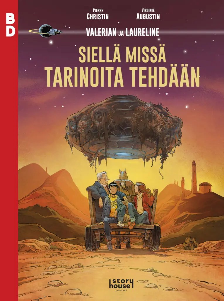 Arvostelu: Pierre Christin &amp; Jean-Claude Mézières: Valerian ja Laureline: Siellä missä tarinoita tehdään dlvr.it/T1ffwq