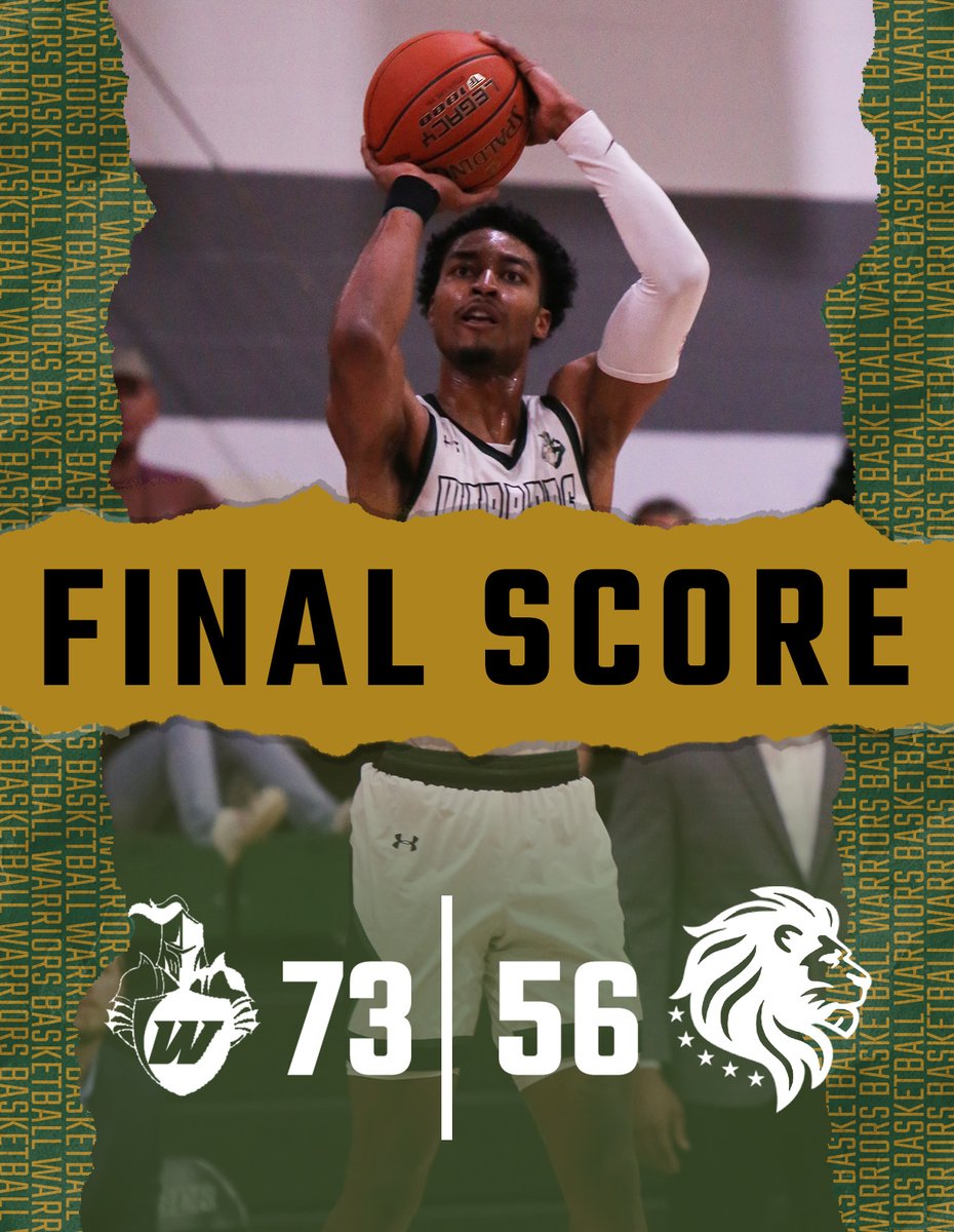 Warriors take down #16 Florida Memorial!!

#SwordsUp⚔️