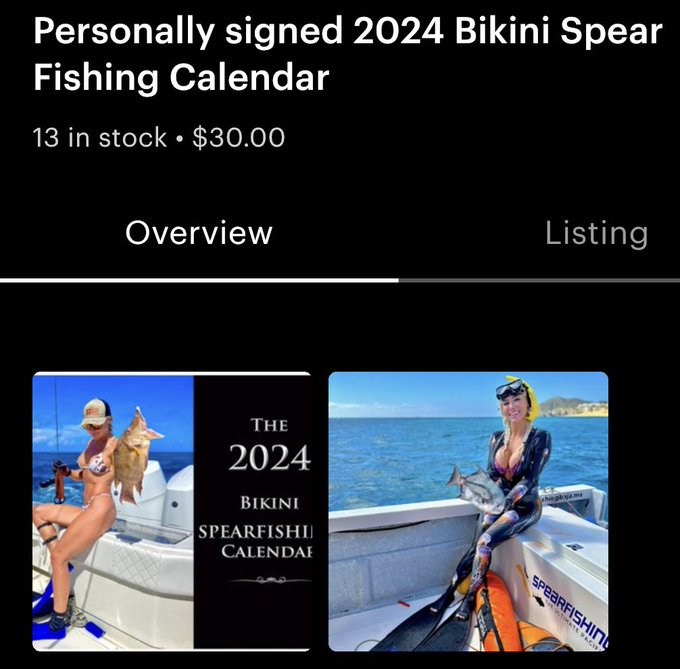 Currently running a 35% off sale on my personally signed calendars over at my Etsy store! Get yours before