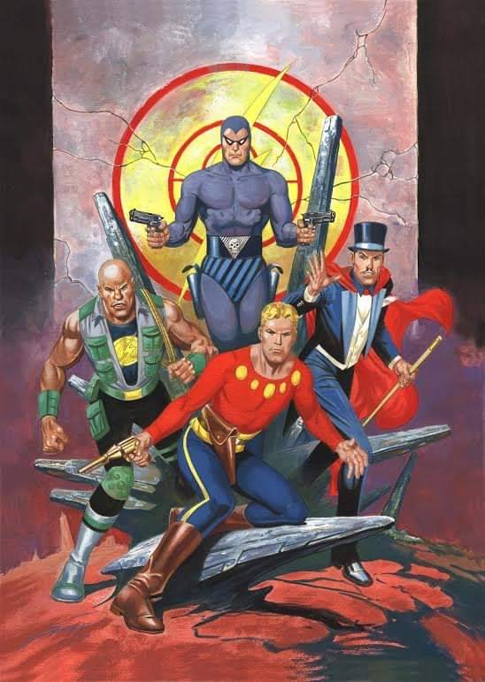 Gabriel27975's tweet image. ...Artwork by Rafael Gallur...

#rafaelgallur

#kingfeaturessyndicate #leefalk #alexraymond #kitwalker #thephantom #mandrakethemagician #lothar #flashgordon #defendersoftheearth