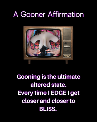 A GOONER Affirmation
Say it, learn it, love it. REPEAT.