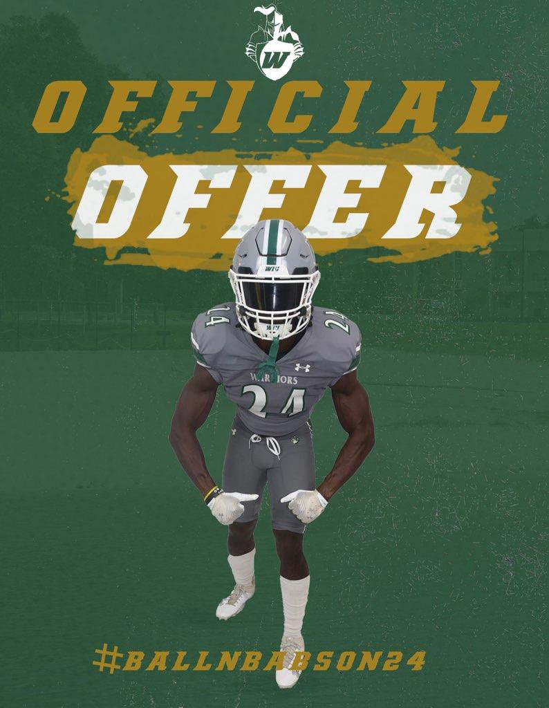#AGTG After a great conversation with Coach Johnson, I am blessed to have received my 7th official offer to <a href="/WebberFB/">Webber Int'l University Football</a>!!!
<a href="/kellerindiansfb/">Keller Football</a> <a href="/CoachRob99/">Chris Roberts</a> <a href="/KickExposure/">Kicking Exposure by Scott Blanton</a>