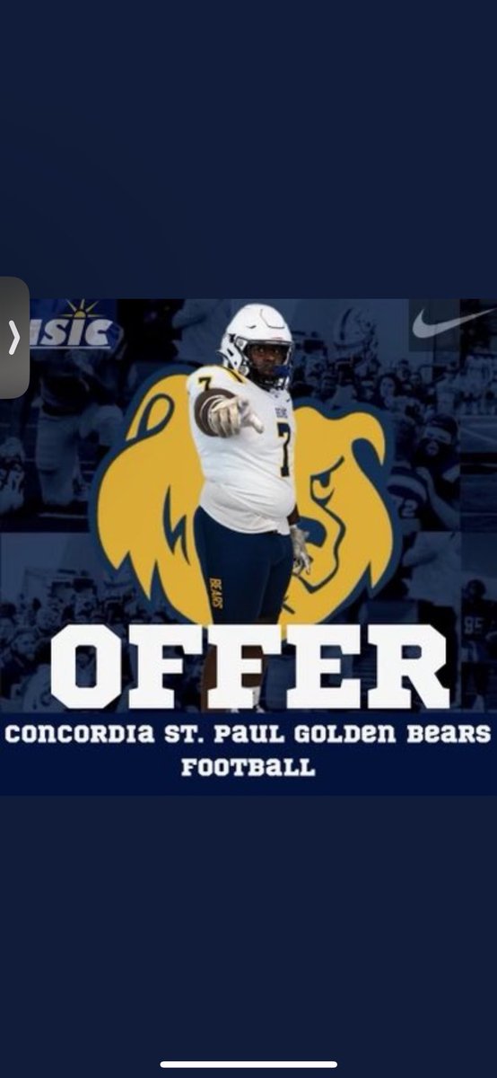 Bless to receive an offer from CSP!! <a href="/CoachLerf/">Justin Lerfald</a> <a href="/RCTC_FB/">RCTC Football</a> <a href="/TerrenceIsaac1/">Coach Isaac SR.</a>
