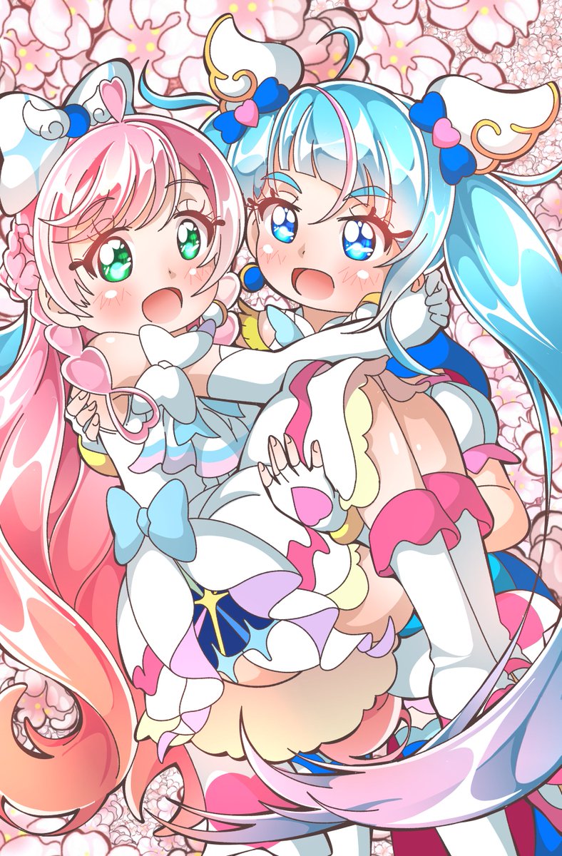 プリキュア「ふたりはプリキュア #ひろプリ #precure 」|竹ちょ@ワクチン4回接種済みのイラスト