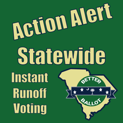 betterballotsc's tweet photo. 4022 has a hearing! We need you to provide written testimony. Follow our simple guide to learn how: https://t.co/kw76zXinw7
#BetterBallotSC #MoreVoiceMoreChoice #Instantrunoffvoting #RankedChoiceVoting #scpol https://t.co/Oo5yS3eSSy