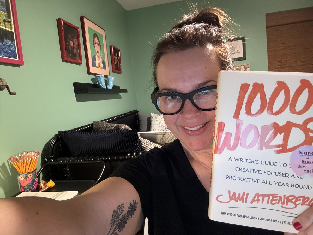 My copy of @jamiattenberg’s latest just arrived! #1000wordsofsummer helped me write my first novel last year - being considered by multiple houses at present. I owe Jami so much! 🩵🩵🩵
#5amwritersclub #WritingCommunity - check it out!