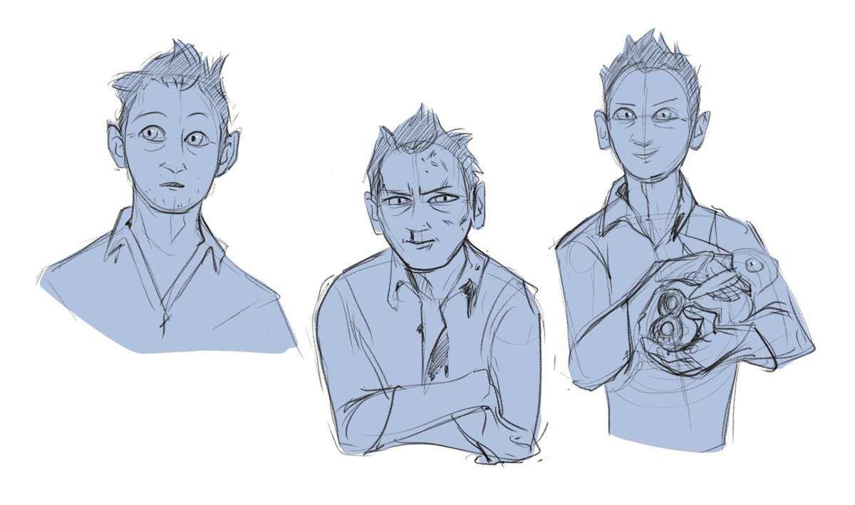 Antanariva's tweet image. Benjamin  sketches :D Making lil gift for Silva so it was a quick warm up.  #lost #BenjaminLinus #Benjamin #fanart