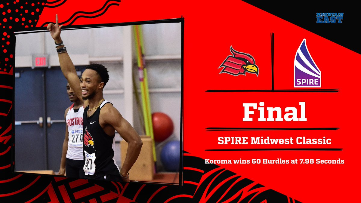 Wheeling U Athletics (@wucardinals) on Twitter photo 2024 started strong for Men's Indoor <a href="/WUXCTF/">Wheeling University XC/TF</a> at the SPIRE Midwest Classic! Moses Koroma wins the 60-Meter Hurdle with a season best 7.98 as he paces the Cardinals on the day #GoCards 2024 started strong for Men's Indoor <a href="/WUXCTF/">Wheeling University XC/TF</a> at the SPIRE Midwest Classic! Moses Koroma wins the 60-Meter Hurdle with a season best 7.98 as he paces the Cardinals on the day #GoCards