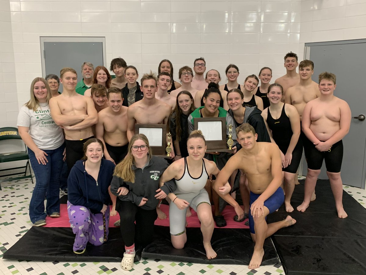 Clinton Central Swim Varsity Boy’s and Girl’s 2024 Hoosier Heartland Champions! 
Go Bulldogs!