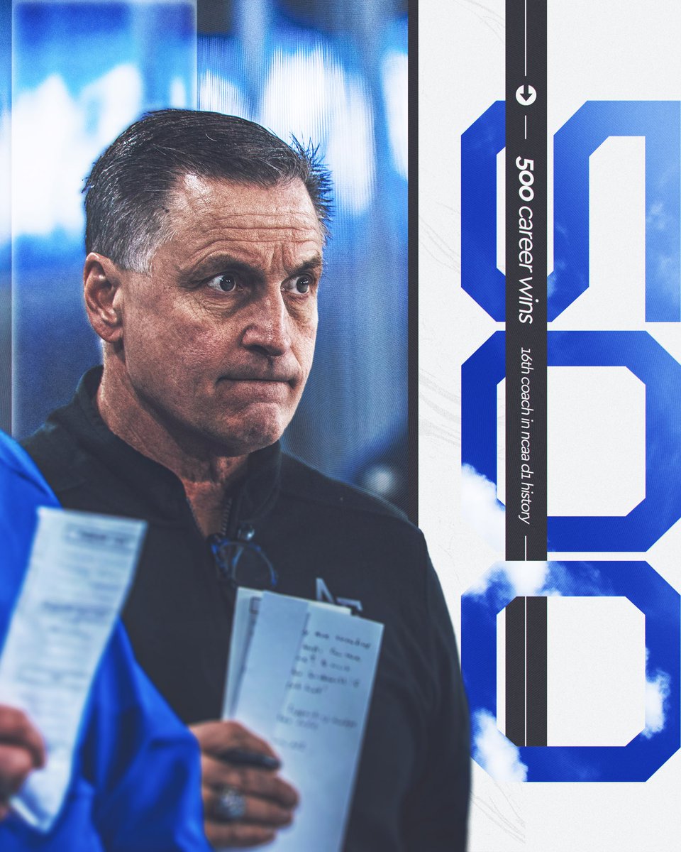 5️⃣0️⃣0️⃣ and counting 

Congratulations Coach! ⚡️