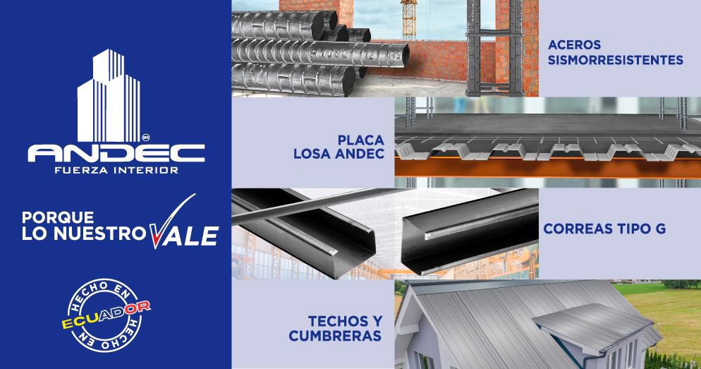 👷🇪🇨Es el momento de comenzar a construir con alma ecuatoriana; con los mejores cimientos.

Es el momento de construir para siempre con el mejor acero. <a href="/ANDEC_SA/">Andec SA</a>, Fuerza Interior. ¡Porque lo nuestro vale!

#Andec #FuerzaInterior #LoNuestroVale #HechoEnEcuador #Construccion