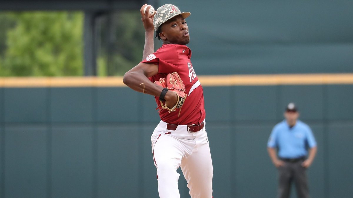 "<a href="/AlabamaBSB/">Alabama Baseball</a>'s pitching staff is simply loaded with big-time stuff, led by the returning quartet of <a href="/BenHess02/">Ben Hess</a>, <a href="/rileyquick12/">rileyquick</a>, <a href="/Aidan_moza24/">Aidan Moza</a> and Alton Davis, plus newcomers <a href="/ZaneAdams_2023/">Zane Adams</a> and <a href="/gfarone10/">Greg Farone</a>."

Top 25 Breakdown: No. 19 Alabama ⤵️

🔗 d1ba.se/3u45IZR