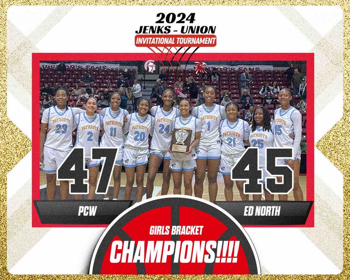 In a nail-biting showdown, Putnam City West came out on top earning the Tournament Championship!  A battle to remember! 
#JenksUnionInvTourn
