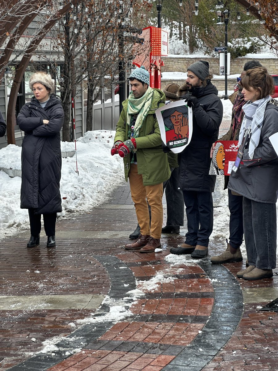 FW4Palestine's tweet photo. 🕯️ Images from our first #Sundance vigil, where we named some martyrs we've lost in the last 105 days. We carry their names in an our hearts and the grief of their loss all across Park City.

Join us tomorrow at 9am by Franz the Bear (same time &amp; same place) for our second vigil! https://t.co/sWMOmOJaNt