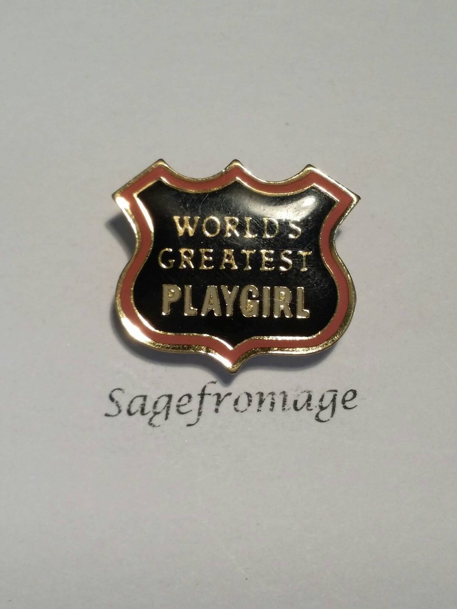 arlissbryant's tweet image. World Greatest Playgirl Pin tuppu.net/bbeea7ff #Etsy #sagefromage #PinBackButton