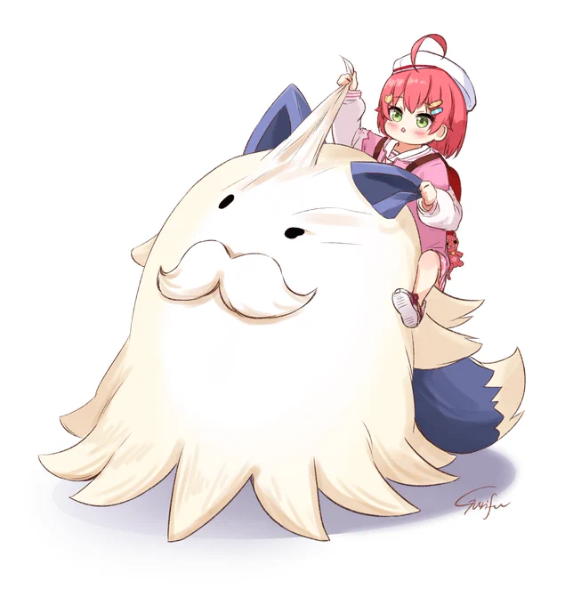 もふもふドンモップ #miko_Art