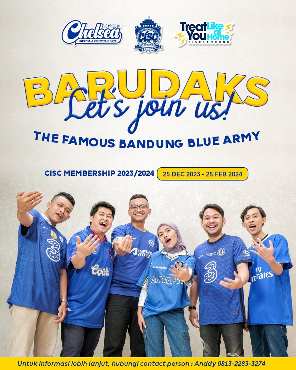 Jangan lupa barudak daftar membership #CISC 2023-2024 via <a href="/CISCbandung/">CISC Bandung</a>
