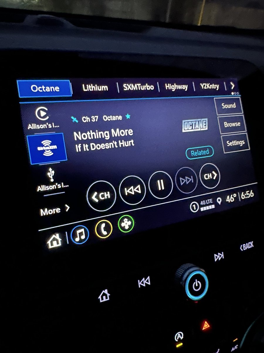 _notsoquiet's tweet photo. Love that @SiriusXMOctane is loving Nothing More’s new single. 🖤🤘🏻@nothingmorerock https://t.co/SbJYGRXJrQ