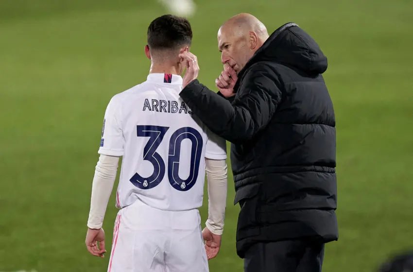 🗣️ Sergio Arribas: “Zidane? That year (2020/21 season) was very different, I didn’t expect it. We had just won the Youth Cup & many of that group went to train with the 1st team. Marvin & I were called up against Real Sociedad. And he gave me the opportunity to debut, I’m very…