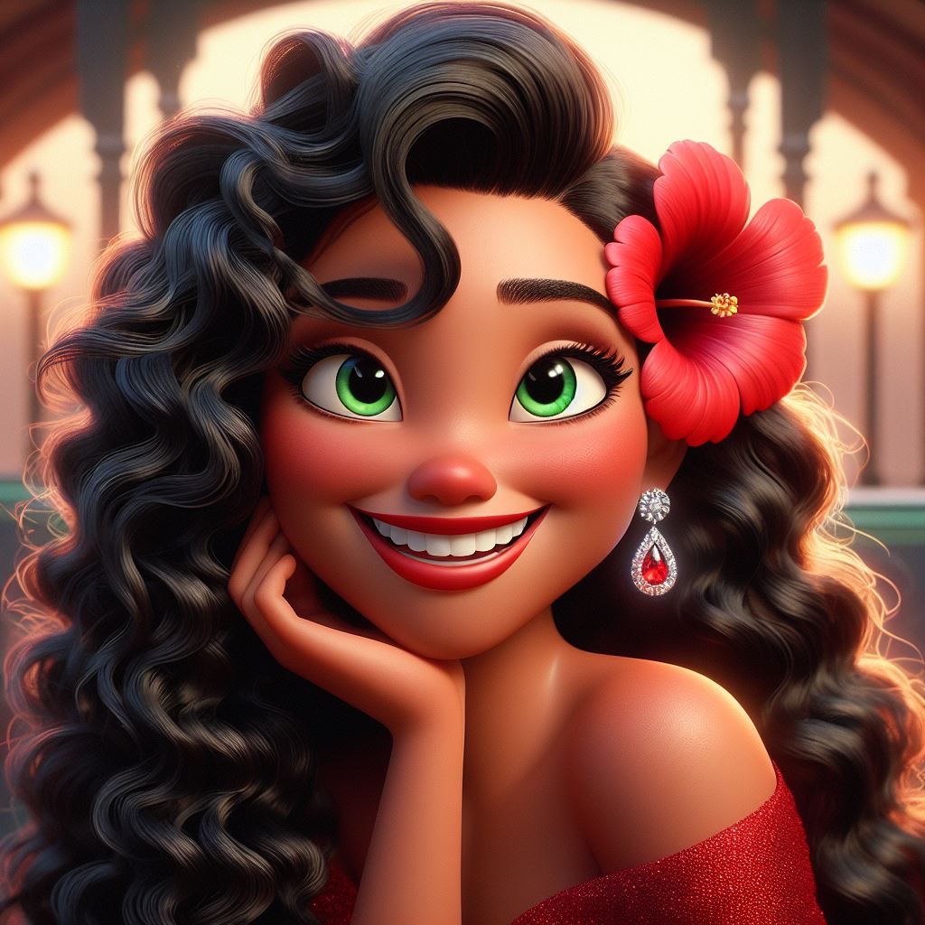 LovingLaia's tweet photo. Me as a Disney Pixar character #disneypixarAI https://t.co/KZIcDKfU4D