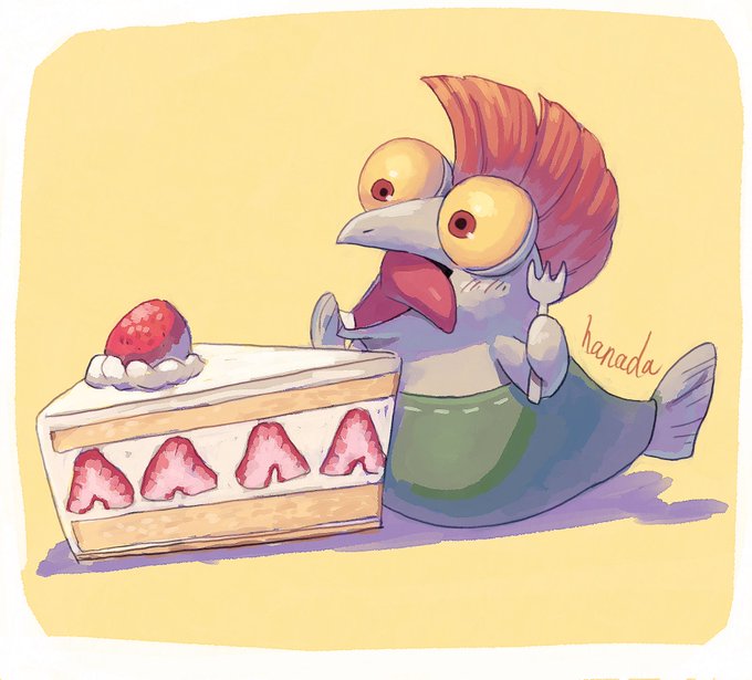 「no humans strawberry shortcake」 illustration images(Latest)