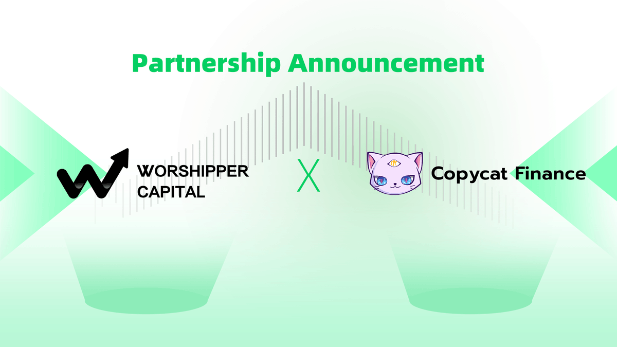 WorshipperCap's tweet photo. 🐱Glad to announce our partnership with @CopycatFinance — an innovative Peer to Pool derivative protocol based on the PVPAMM mechanism.

💫They have developed the PNL Pool model and the CUD equity token, establishing a unique liquidity system~！
#copycat #worshippercap https://t.co/XUMQKHO1h3