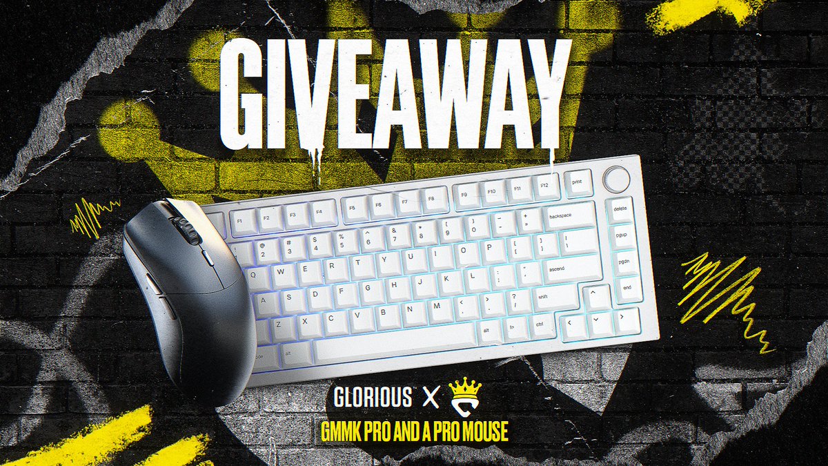 FRChronic's tweet photo. Glorious x Chronic Bundle Giveaway! 🌟

Bundle Includes:
- Glorious Custom GMMK PRO ⌨️
- Glorious PRO Mouse 🖱️

To enter:
✅ Follow @FRChronic and @Glorious 
✅ Like and RT
✅ Tag 2 Friends

Ends 1/28 | Goodluck! ✍️ https://t.co/4qXZDDFl5S