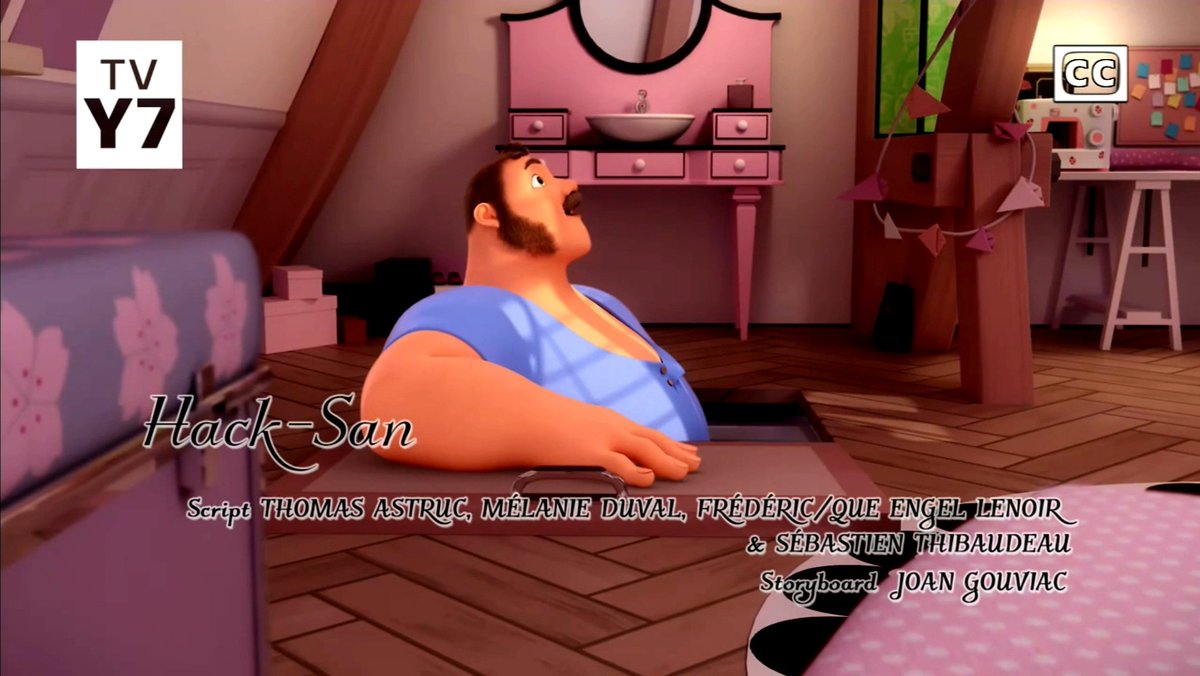 CatNoirPUR's tweet photo. Están dando "Hack-San" en #DisneyChannel (US East Feed).
#Miraculous #MiraculousLadybug
#MiraculousOnDisney #HackSan https://t.co/q7nEeclUoO