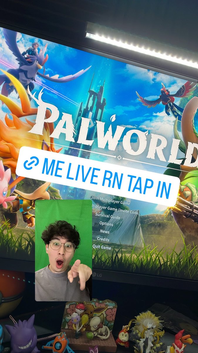 TRYING OUT "POKEMON AT HOME" TAP IN