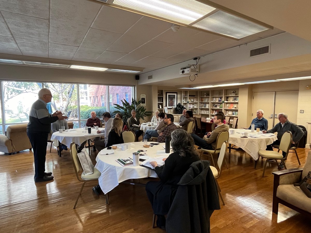 Wonderful retreat this weekend for our Board of Directors <a href="/IgnatiusRetreat/">Ignatius House</a>. We welcomed new board members &amp; Dr Paul Wadell guided us to think about what it means to live vocationally