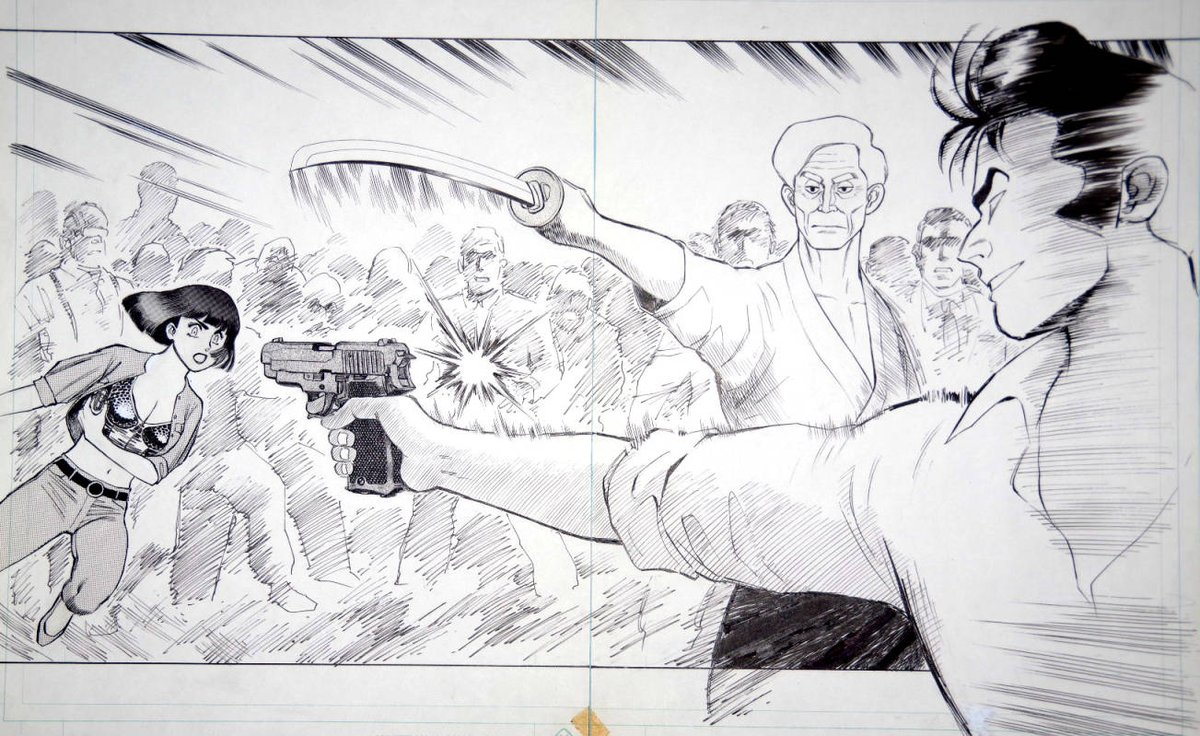 『セイバーキャッツ』より 日本武術の達人怒麻(ぬま)先生(1991～1992年)