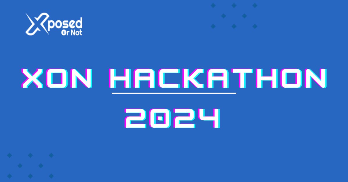 🚀 Join the #XposedOrNot Hackathon 2024! Dive into the world of open-source innovation & help improve awareness against data breaches! 🎯 Goals: Collaborate & Innovate 🏆 Prizes: Over $3,000 up for grabs, including a $750 top prize, community awards, and more! 👩‍💻 Whether a…