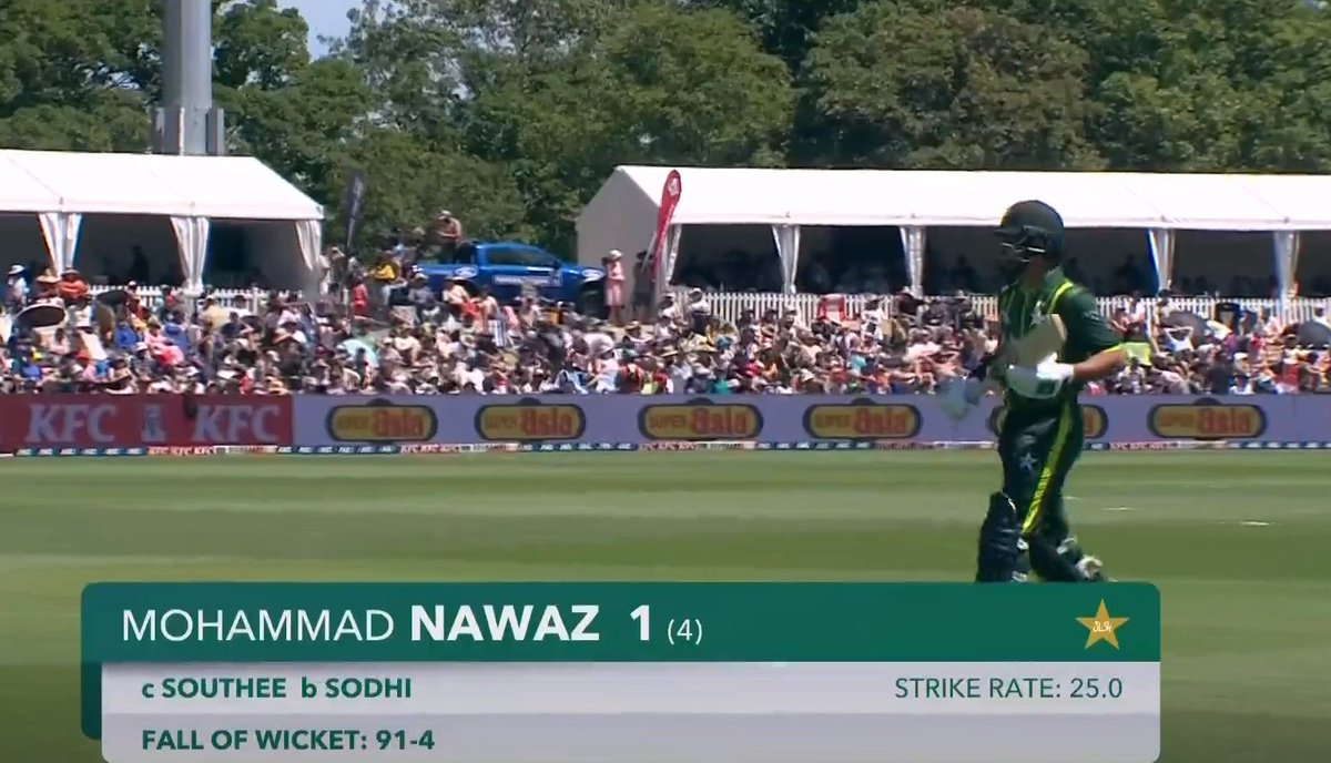 Mohammad Nawaz gone too! Unnecessary pressure created by Mohammad Rizwan's dot balls 💔💔 #NZvsPAK