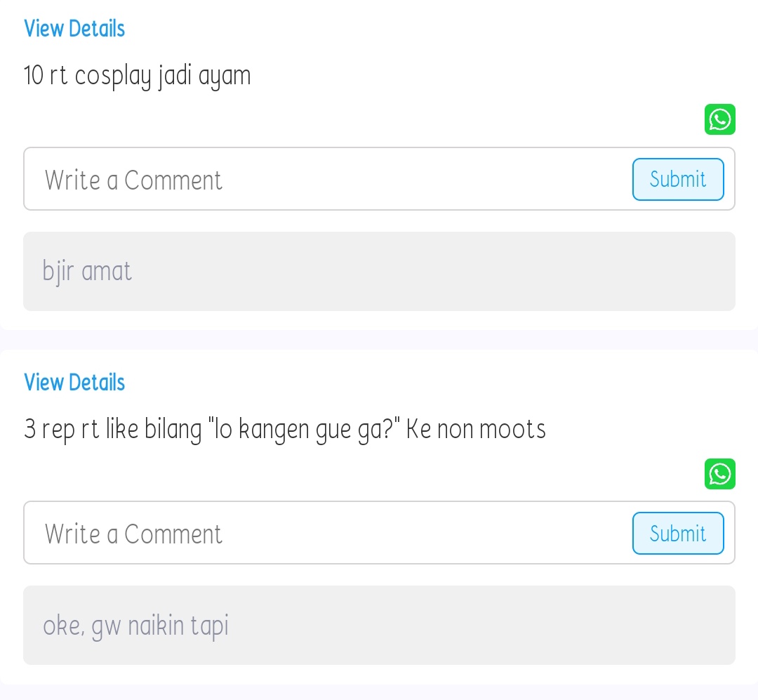 20 rt rep like, gw bakal lakuin ini (smg flop)