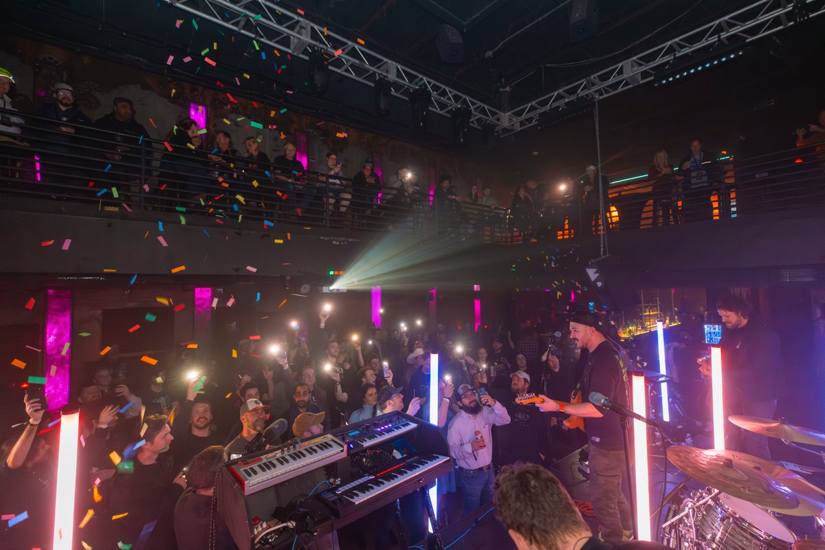 We can't stop thinking back to a week ago today during our pre-show party with live performances from @DJSnM, @SaltFoxMusic, and @Erdayastronaut! 🎉🥳 📸@AustinDeSisto