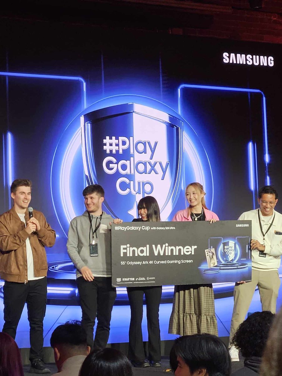 What an incredible event thanks to <a href="/samsungmobile/">Samsung Mobile</a> we WON in the finals of the PUBG Mobile #PlayGalaxy Cup 🏆 

Hope to play another one soon 👀

#GalaxyS24 Ultra #ad