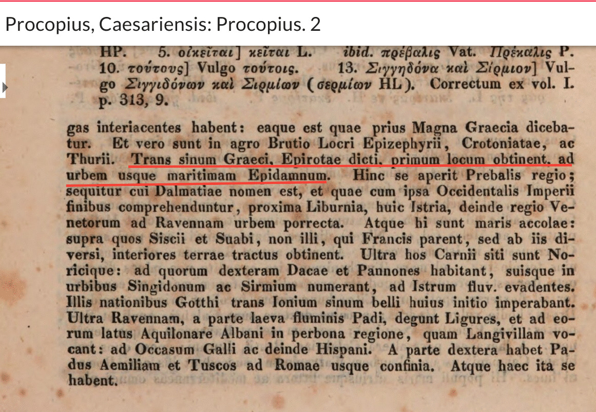 epirusgr's tweet photo. And what about you? Epirotes are Greek. Procopius:
"But north of the gulf the first inhabitants are Greeks, called #Epirotes, as far as the city of #Epidamnus, which is situated on the sea" https://t.co/dDhO4pwDQF