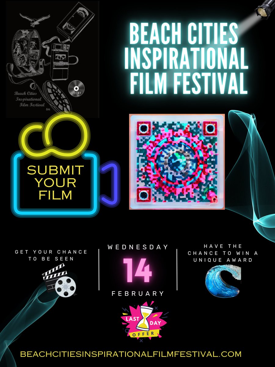 2024 Film Festival is approaching its deadline. February 14, 2024 is the last day to submit your film and photography. For more information visit filmfreeway.com/BeachCitiesIns…