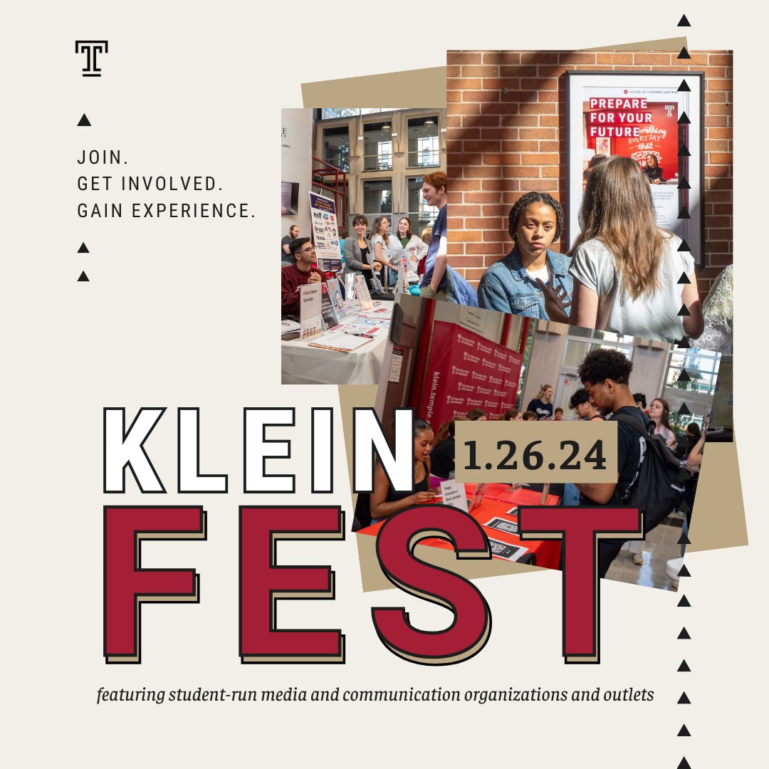#KleinFest 2024 | Connect with student-run media and communication outlets, orgs and more! Get ready to explore your interests and all that Klein has to offer. Register now: bit.ly/3Sm3I8N