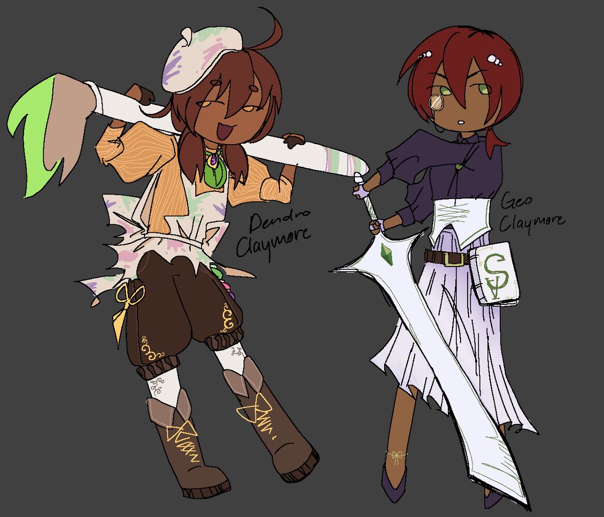 cicobuff7's tweet photo. concept designs for the afterschoolsoc mascots https://t.co/FMyJopJFWQ