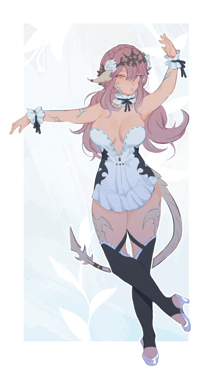 avatar_(ff14) ,warrior_of_light_(ff14) 「had an idea for an alternate edenchoir o」|fishu @ coms closedのイラスト