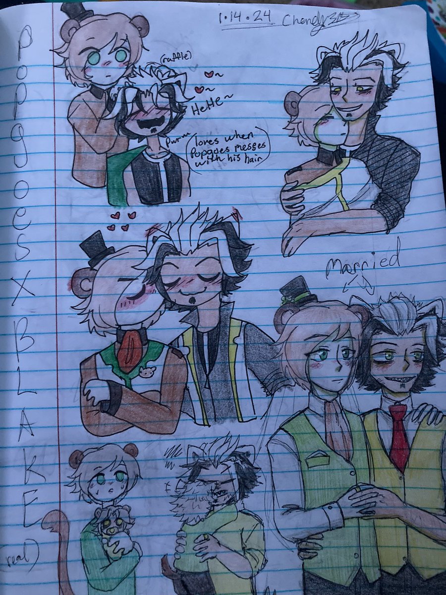 chandy315's tweet photo. Ships :3 #fnaf2 #tnar #popgoes #toychicaxmangle #rachelxbane #popblake #polebear #wolfconf https://t.co/6mDoMmO2Ks