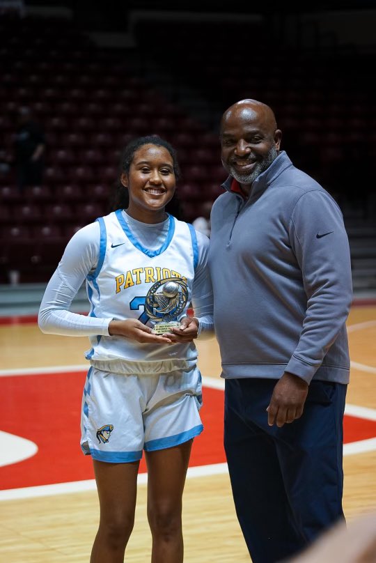 CHAMPS! 🏆

Your Lady Patriots are bringing home some hardware after a tough 2-point win over Edmond North! 

Congrats to <a href="/shamarb20/">Shamar🖤</a> for earning a spot on the All-Tournament team &amp; <a href="/Caya20242/">Caya2024#24</a> for receiving MVP of the Jenks-Union Invitational Tournament! 
#JobsNotDone
#BackToWork