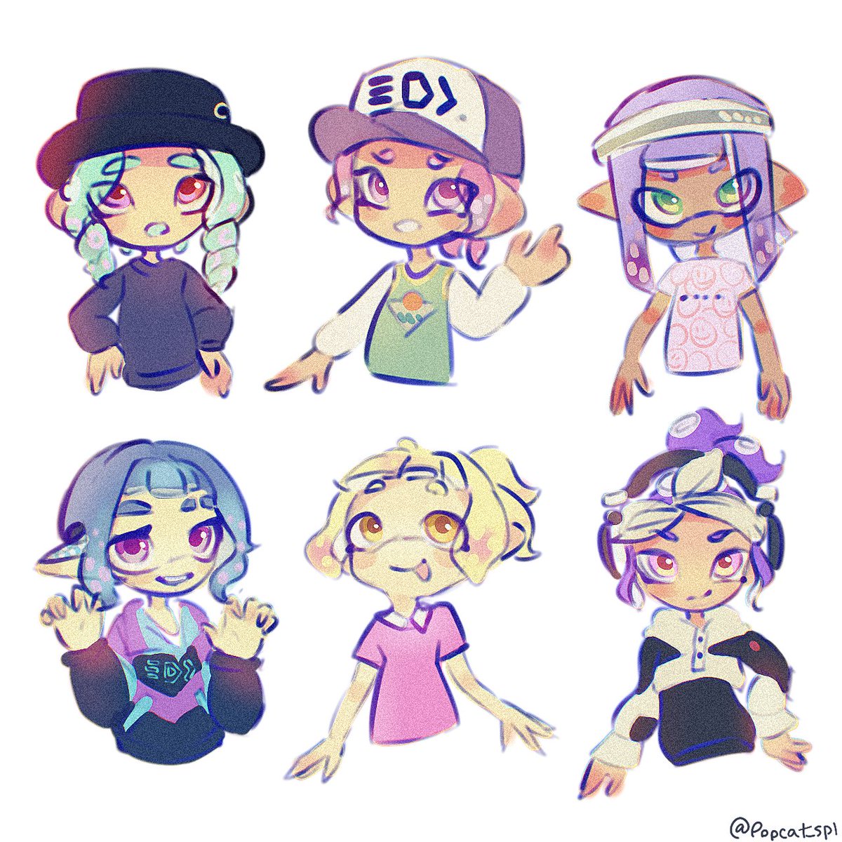 popop_tart's tweet photo. ✨ART RAFFLE✨

• to enter: like + retweet + follow
• winners receive a half-body of a character (not limited to splatoon) 
• 4 winners
• ends January 23 https://t.co/L8e9KuFSGS