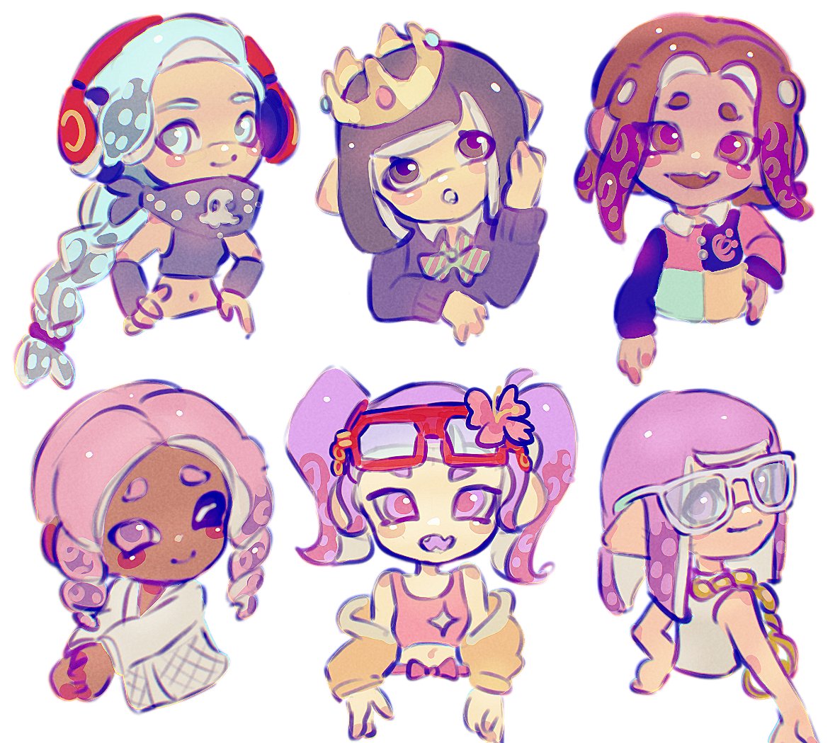 popop_tart's tweet photo. ✨ART RAFFLE✨

• to enter: like + retweet + follow
• winners receive a half-body of a character (not limited to splatoon) 
• 4 winners
• ends January 23 https://t.co/L8e9KuFSGS