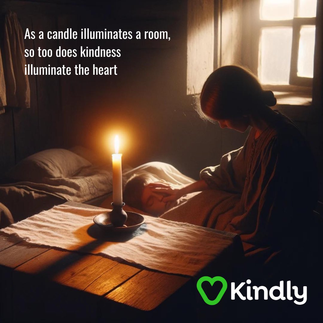 “As a candle illuminates a room, so too does kindness illuminate the heart” - Paul Rodney Turner, Cofounder and chairman of Kindly

#kindness #csr #doinggood #socialgood