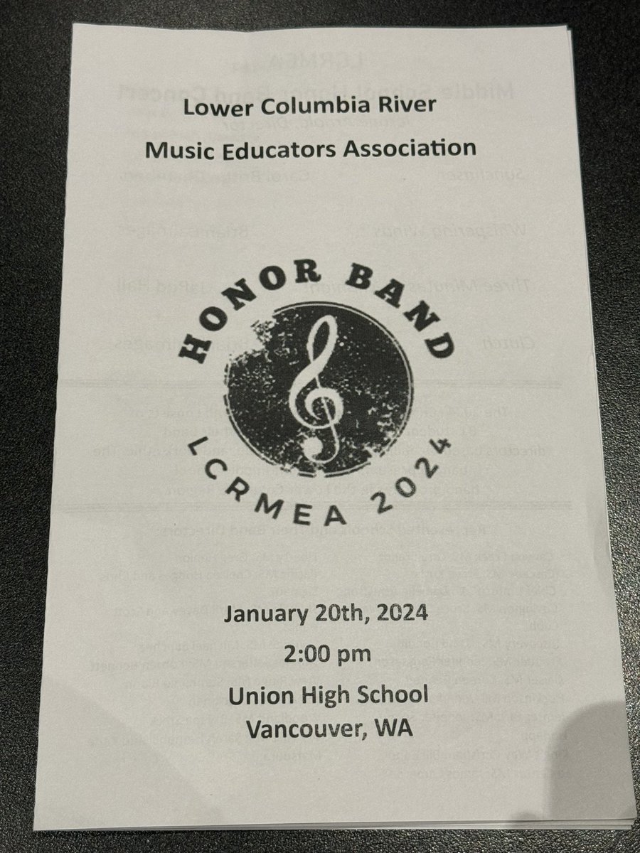 DiscoWhipple's tweet photo. Congrats to our band students representing Discovery at today's LCRMEA Honor Band Concert. https://t.co/lxB9T05nkf
